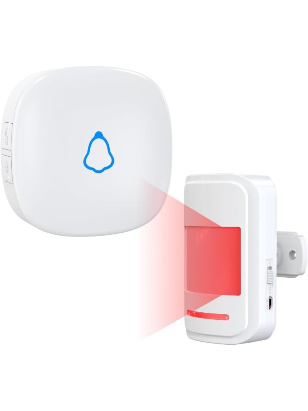 Wireless Motion Sensor Door Chime Alarm for Home, Store, Garage Security